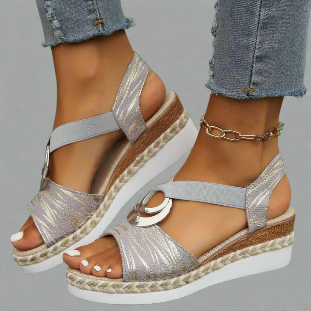 Daphne | Wedge Sandals Made from Premium Material