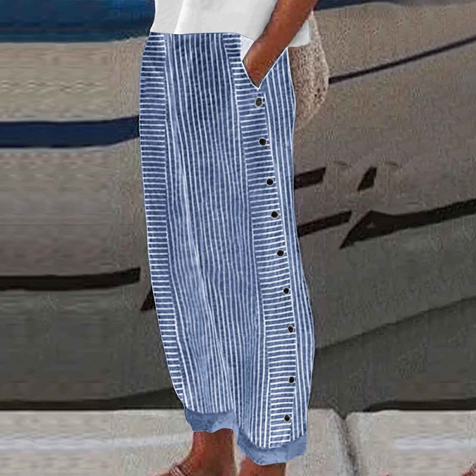 Sera™ - Pants with Drawstring and Buttons