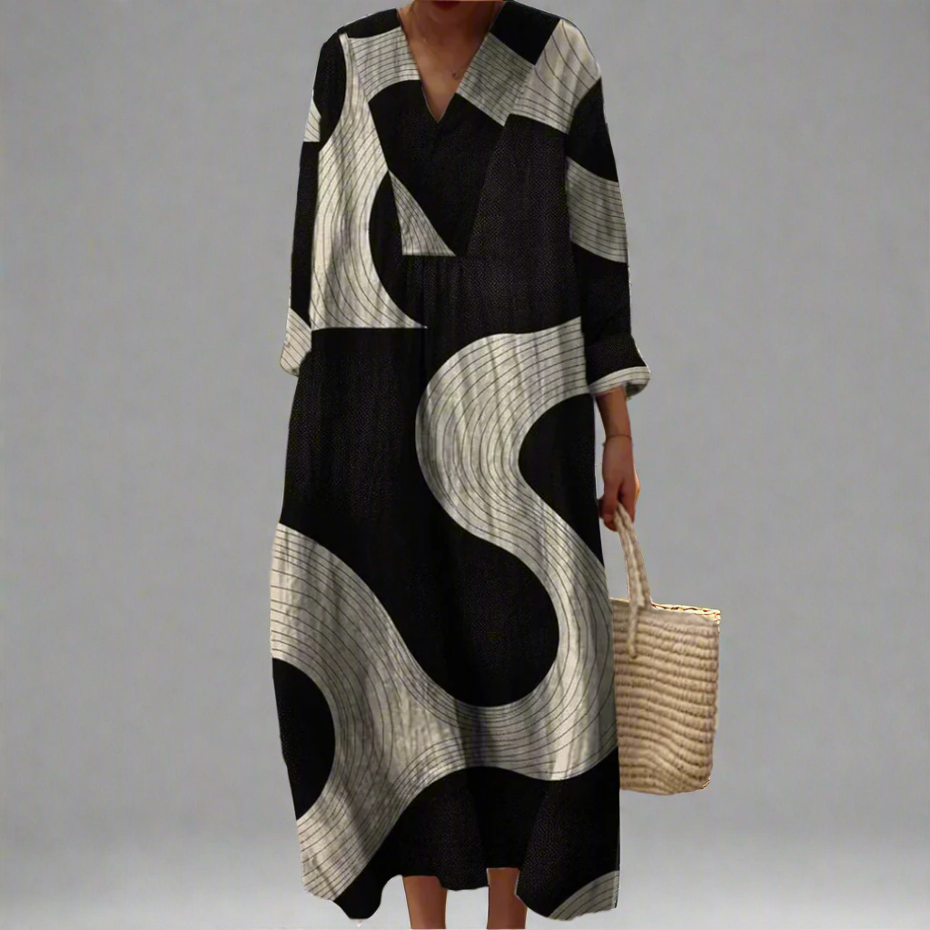 Karen™ | Stylish Geometric Dress