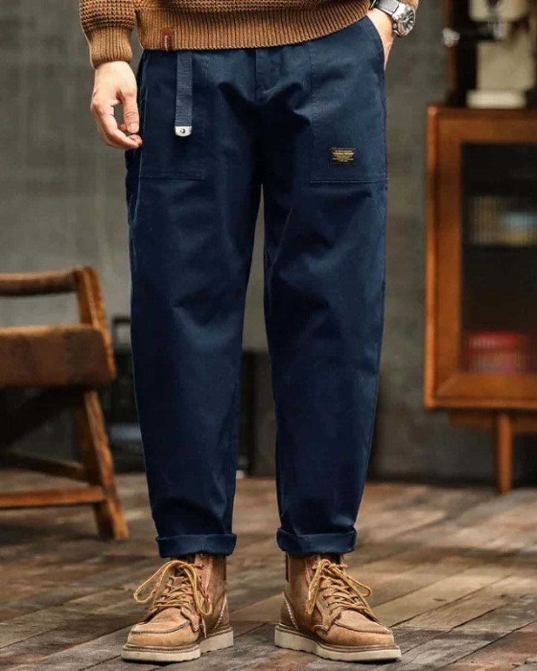 ROSSI ROMA | CLASSIC CARGO PANTS